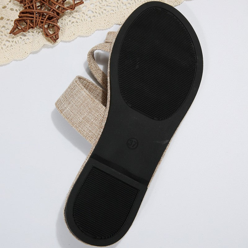 Casual Patchwork Solid Color Round Comfortable Shoes