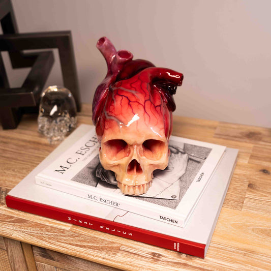 The Tell-Tale Heart Skull   BUY 2 FREE SHIPPING