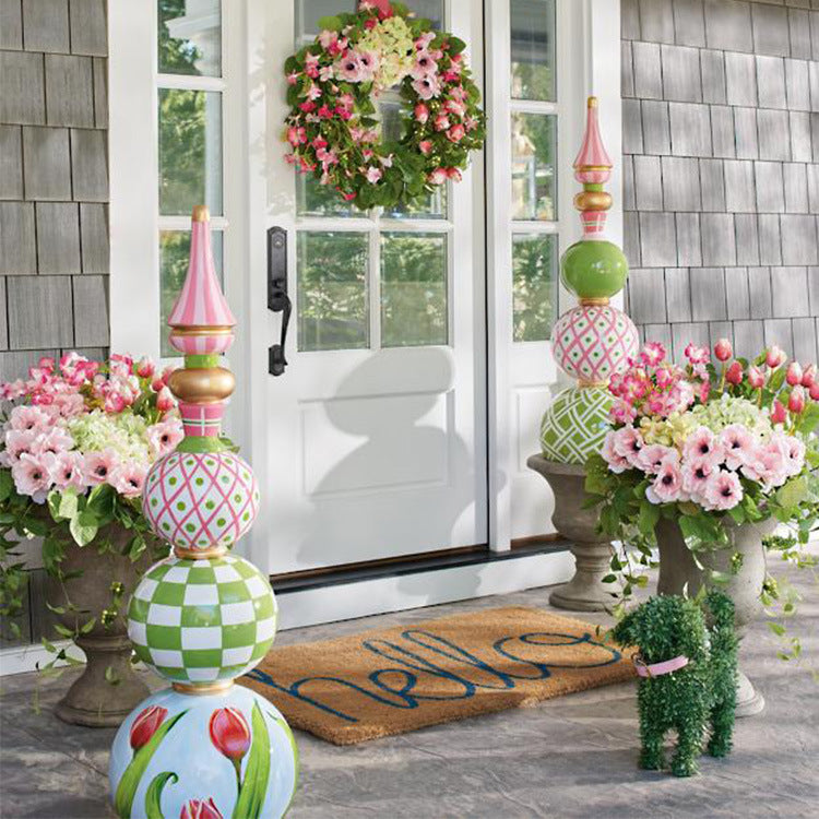 Easter inflatable balloon decoration ball tulip egg pvc inflatable ornaments outdoor garden festival decorations