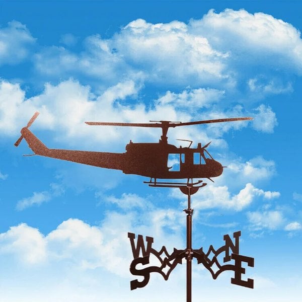 Stainless steel weather vane (rustic style weather vane garden decoration)