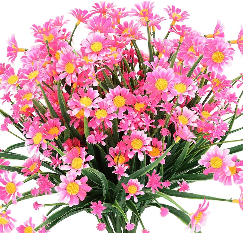- Artificial Daisies Flowers for Outdoors