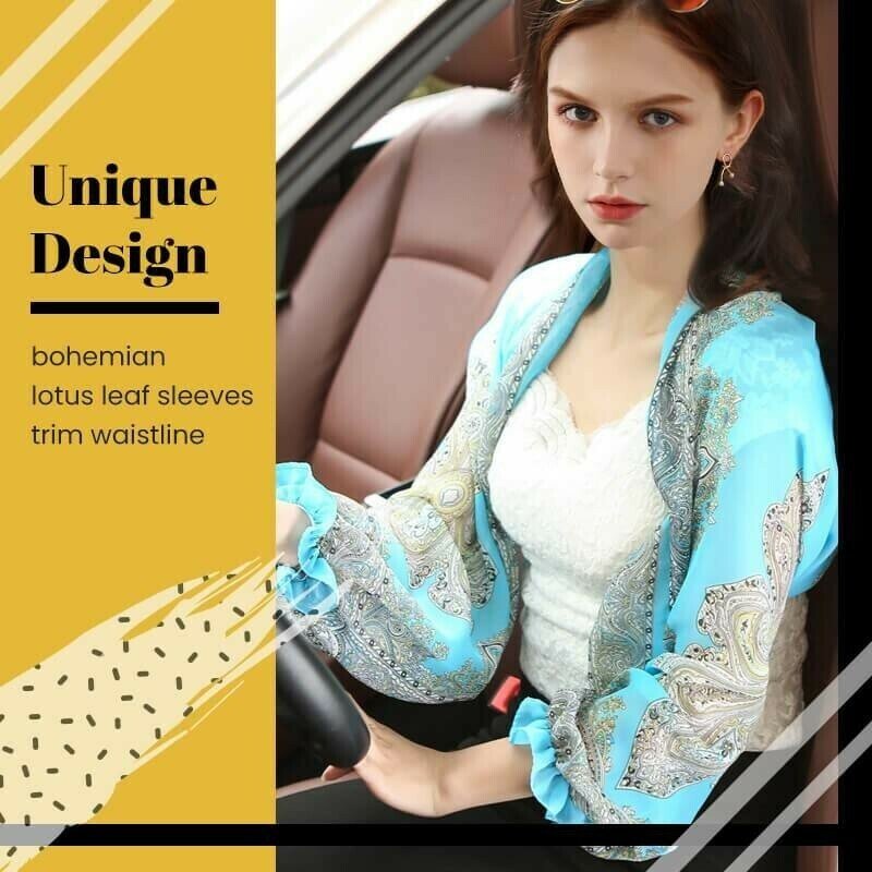 Summer Promotion Ultralight Breathable Sunproof Sleeve Shawl