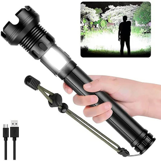 💥LAST DAY 49% OFF💥 - LED Rechargeable Tactical Laser Flashlight