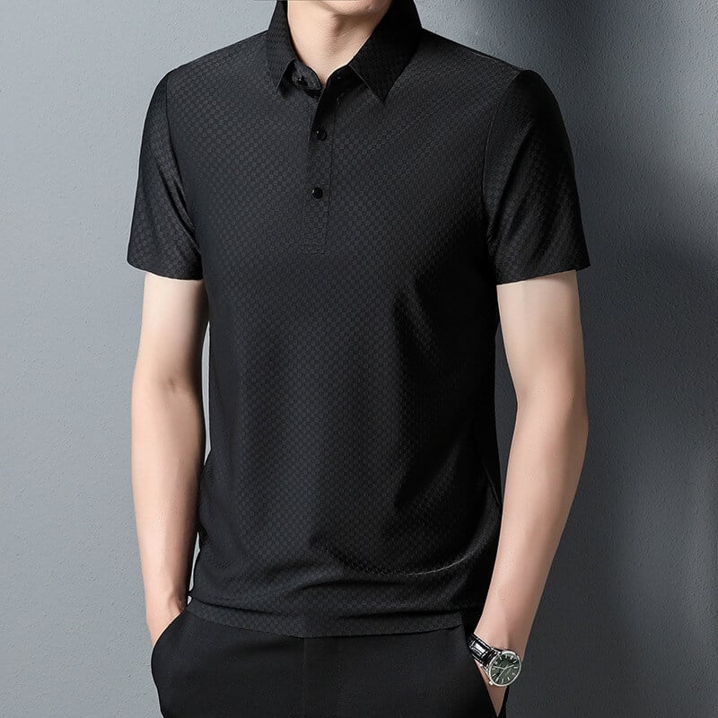 Men's Solid Colour Fashion Polo Shirt