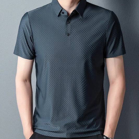 Men's Solid Colour Fashion Polo Shirt