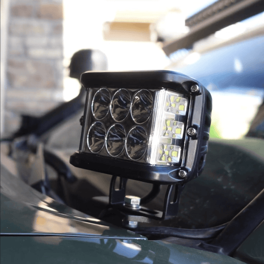 [Buy 1 Get 1 Free] Side Shooter, LED Pods Light, Off Road Dual Side Yellow DRL