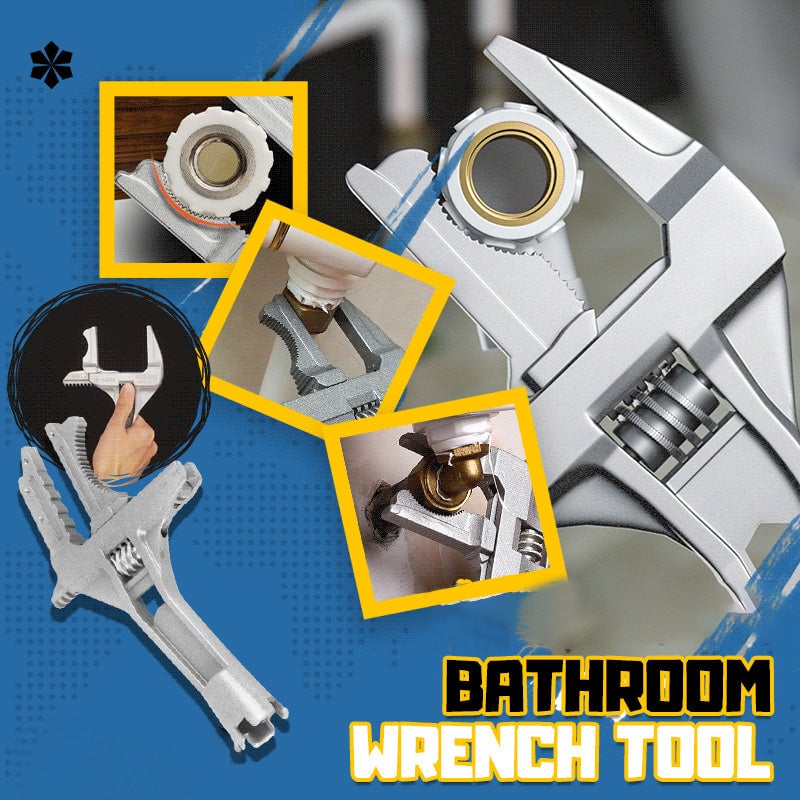 Multifunctional Bathroom Wrench Tool