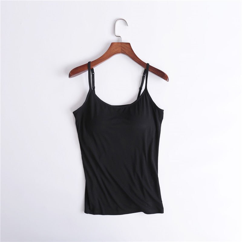 Comfortable sports vest with chest pad