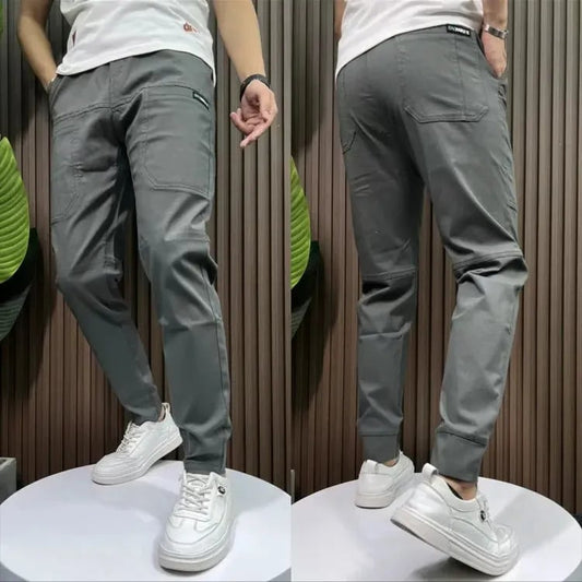 Buy 2 Free Shipping-Men's High Stretch Multi-pocket Skinny Cargo Pants