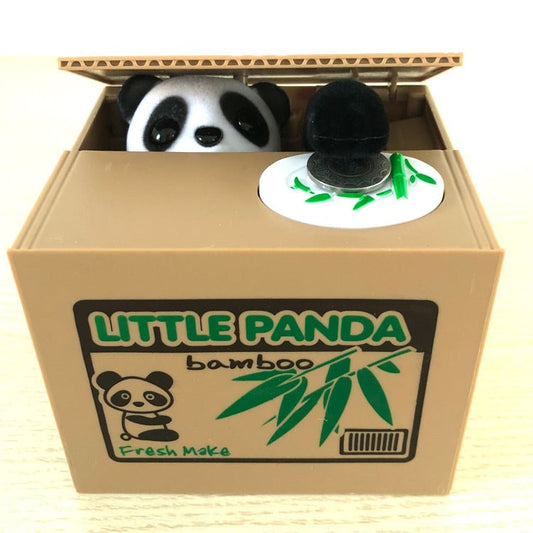 Panda Coin Money Box Cute Saving Bank