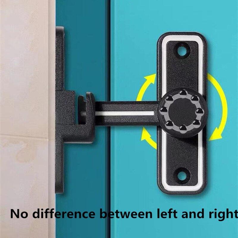 Non punching stainless steel bolt latch lock lock buckle