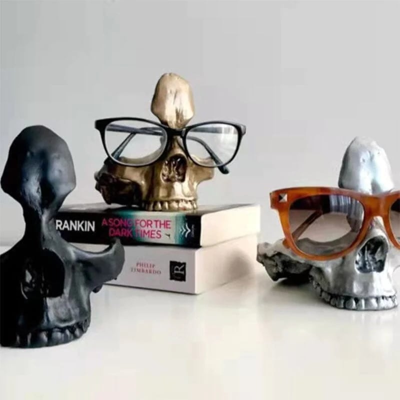 Skull Glasses Stand Holder Eyewear Stand