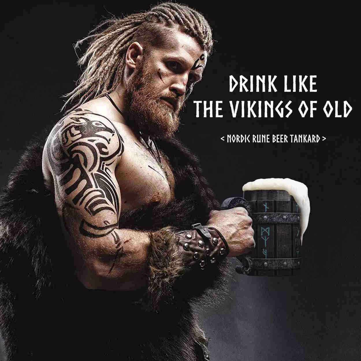 Viking Barrel Mug(Large:550ml)