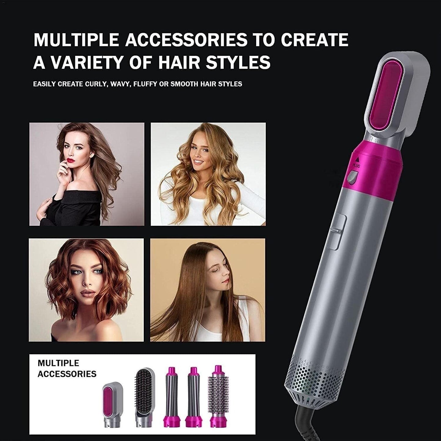 🔥 Spring  Special Promotion 50% OFF❤️ - Newest 5 in 1 Professional Styler
