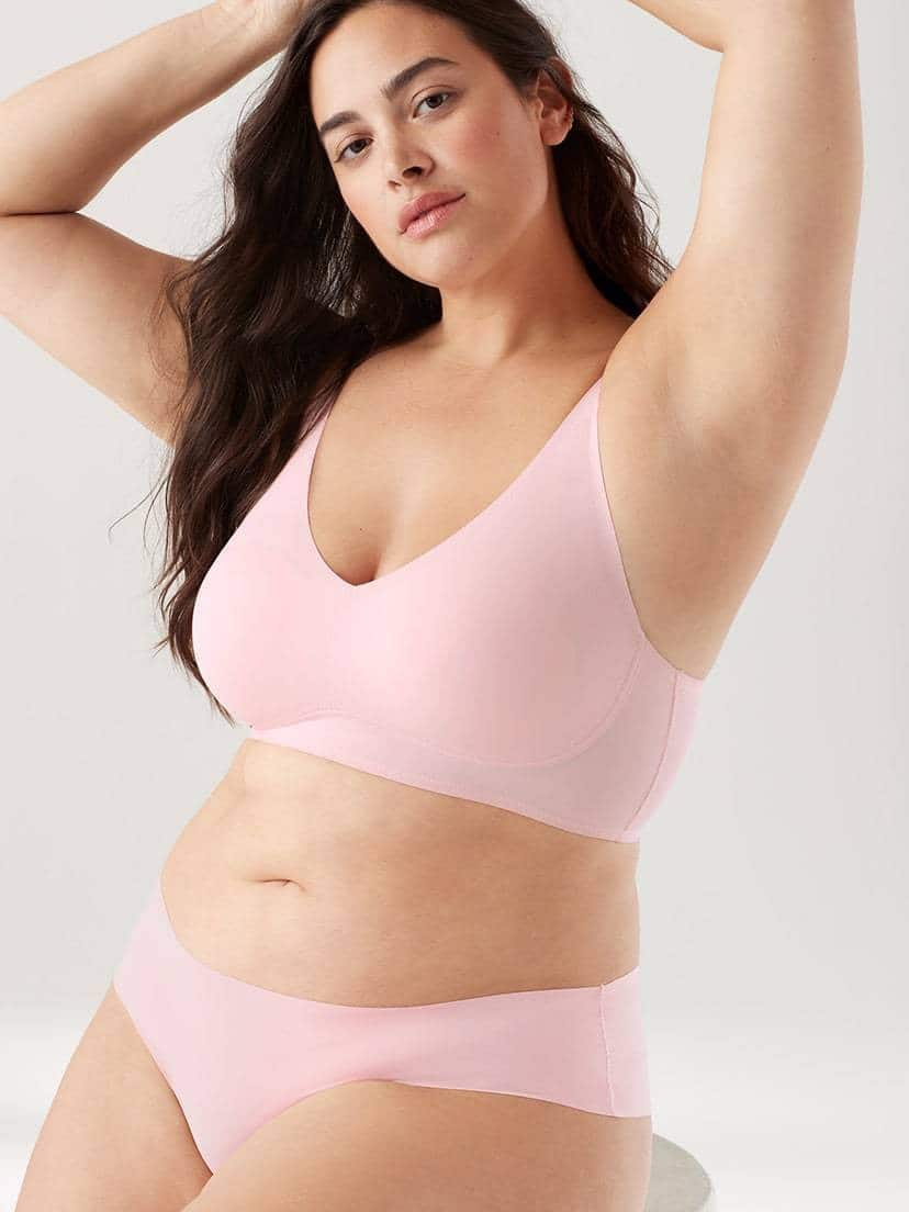 yayaq™-Ultra Comfort Seamless Shaping Wireless Support Bra Plus Size