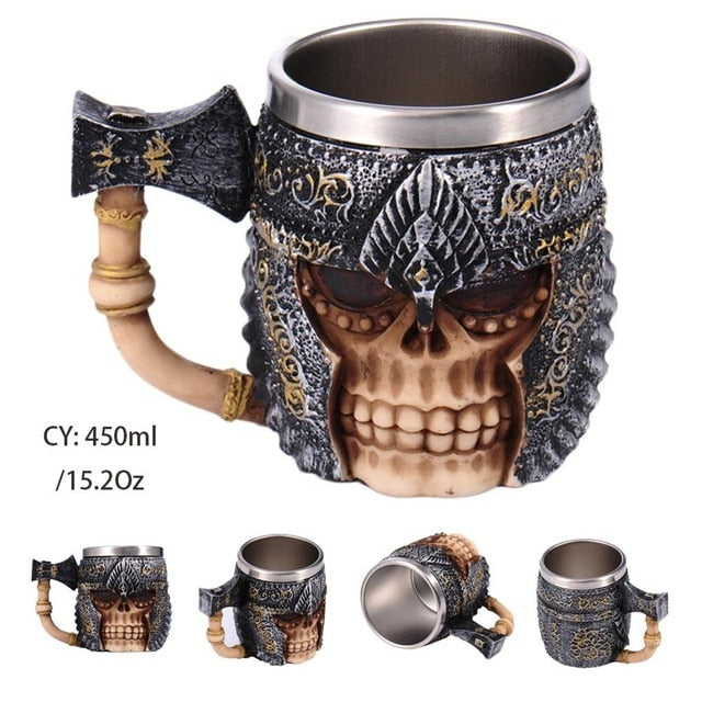 Fantasy Adventure Resin / Stainless Steel Mug