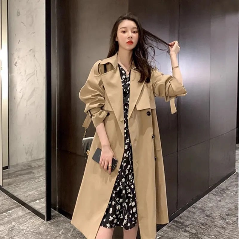 Rea Long Trench Coat