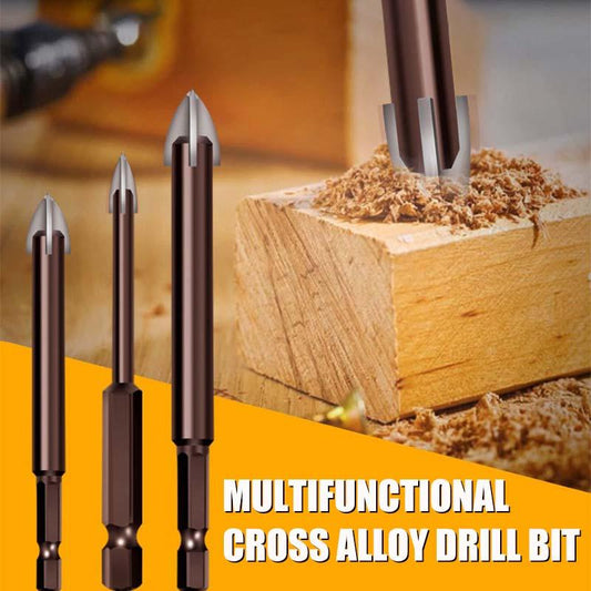 Cross Triangle Multifunctional High Efficiency Drill Bit