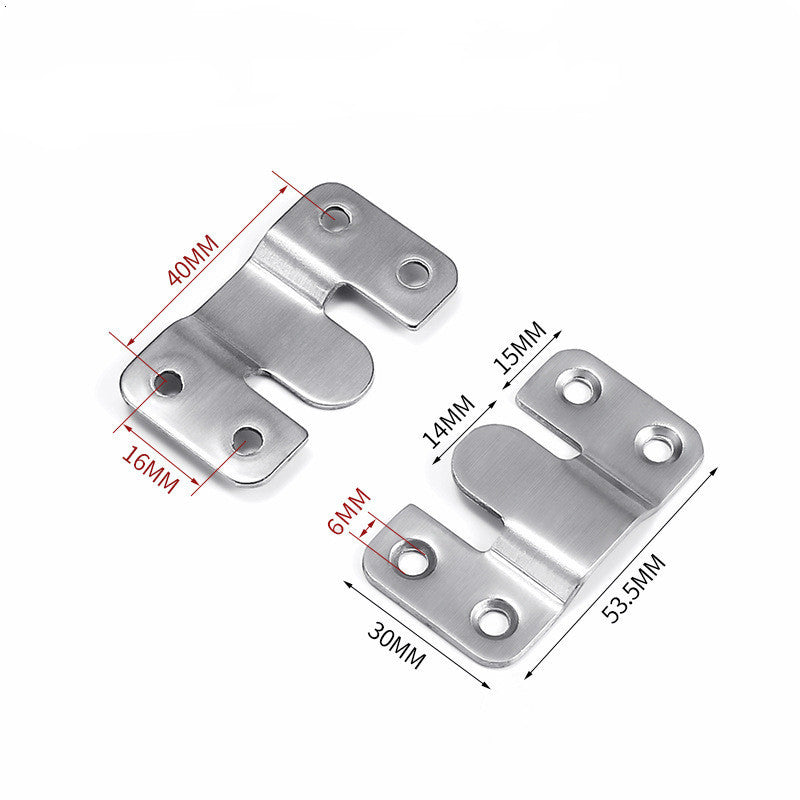 Stainless Steel Interlock Hanging Buckle