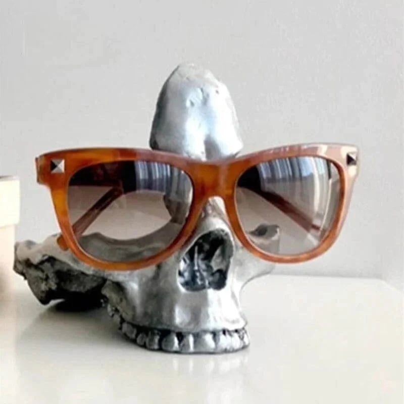 Skull Glasses Stand Holder Eyewear Stand