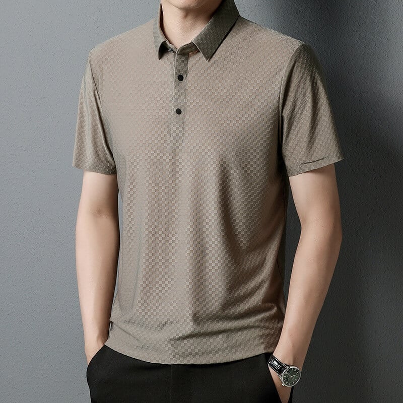 Men's Solid Colour Fashion Polo Shirt