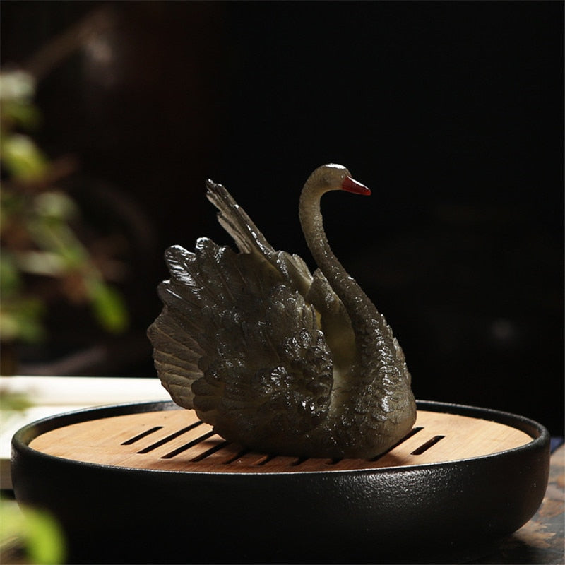 Swan Ornament Discolored In Hot Water