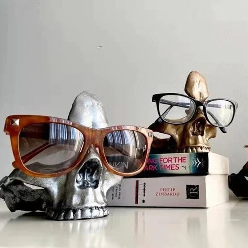 Skull Glasses Stand Holder Eyewear Stand