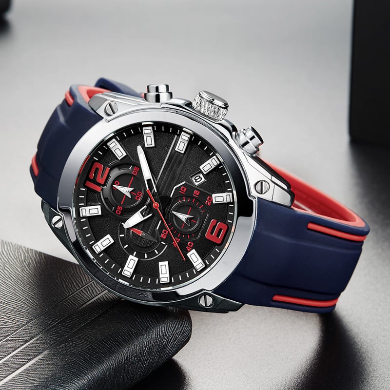 Men's Multifunctional Chronograph Watch