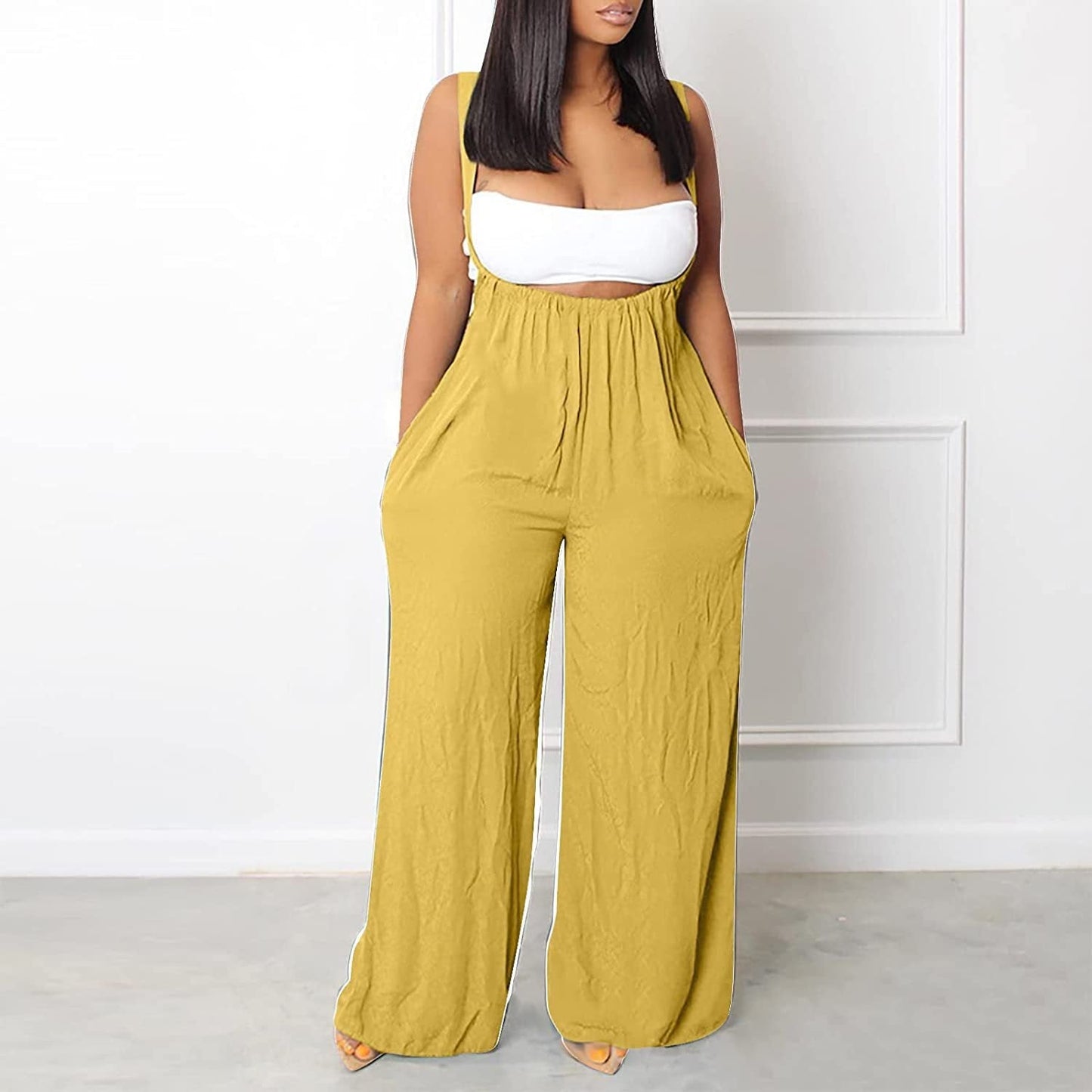 Soft Loose Solid Color Dreams Jumpsuit