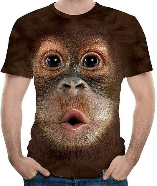 A "monkey T-shirt" that fits your figure
