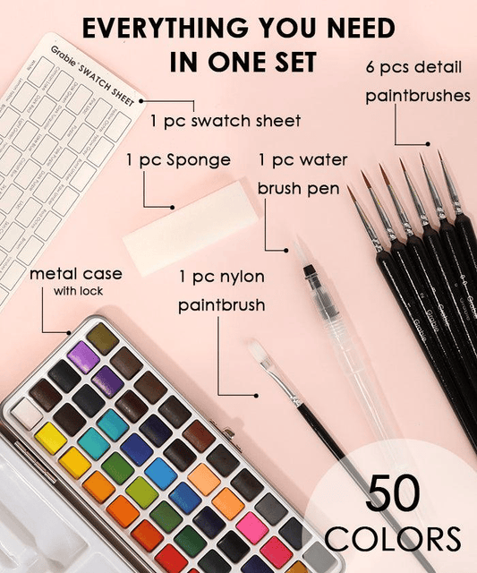 mrostoTM-Premium Watercolor Set